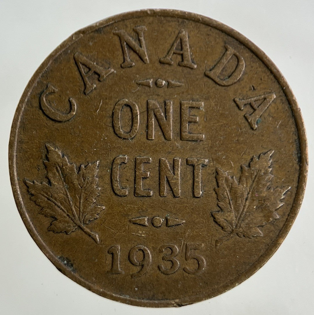 1935 Canada One Cent Coin | Very High Grade
