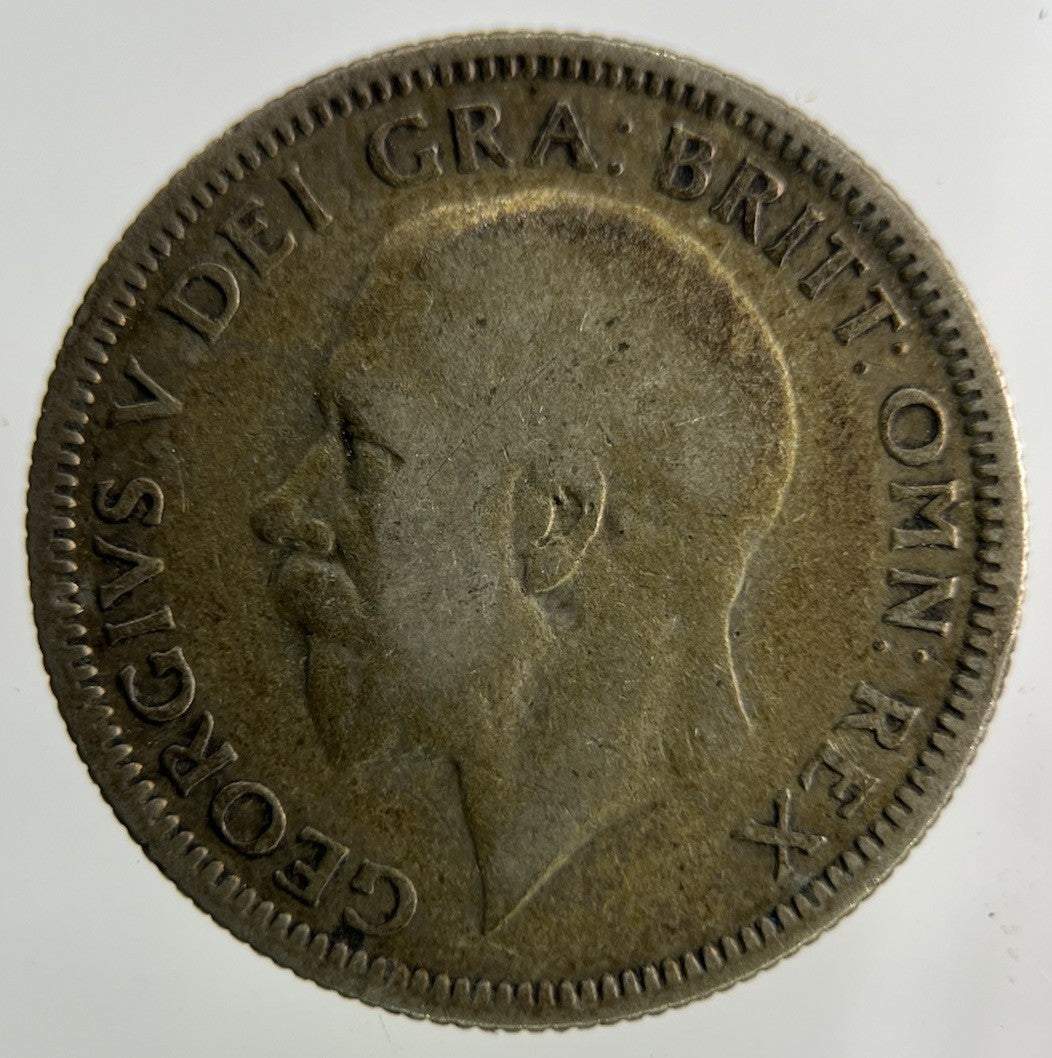 1929 George V Shilling Silver Coin | Fair Grade