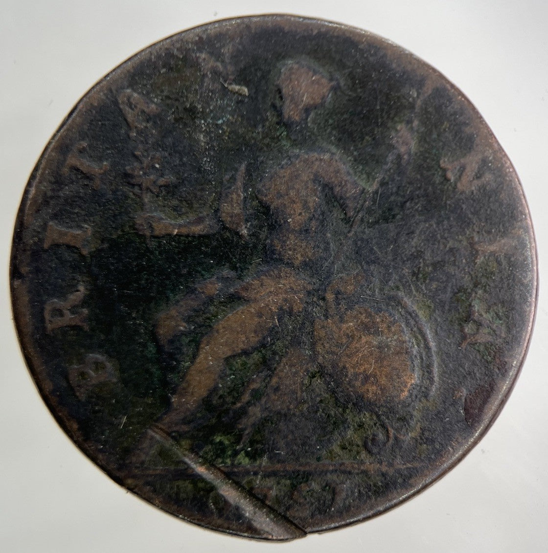 1751 George II 2nd Half - Penny Coin | Collectable Grade
