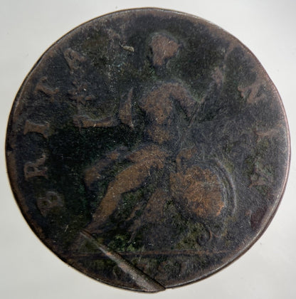 1751 George II 2nd Half - Penny Coin | Collectable Grade