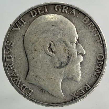 1906 Edward VII Shilling Silver Coin | Collectable Grade