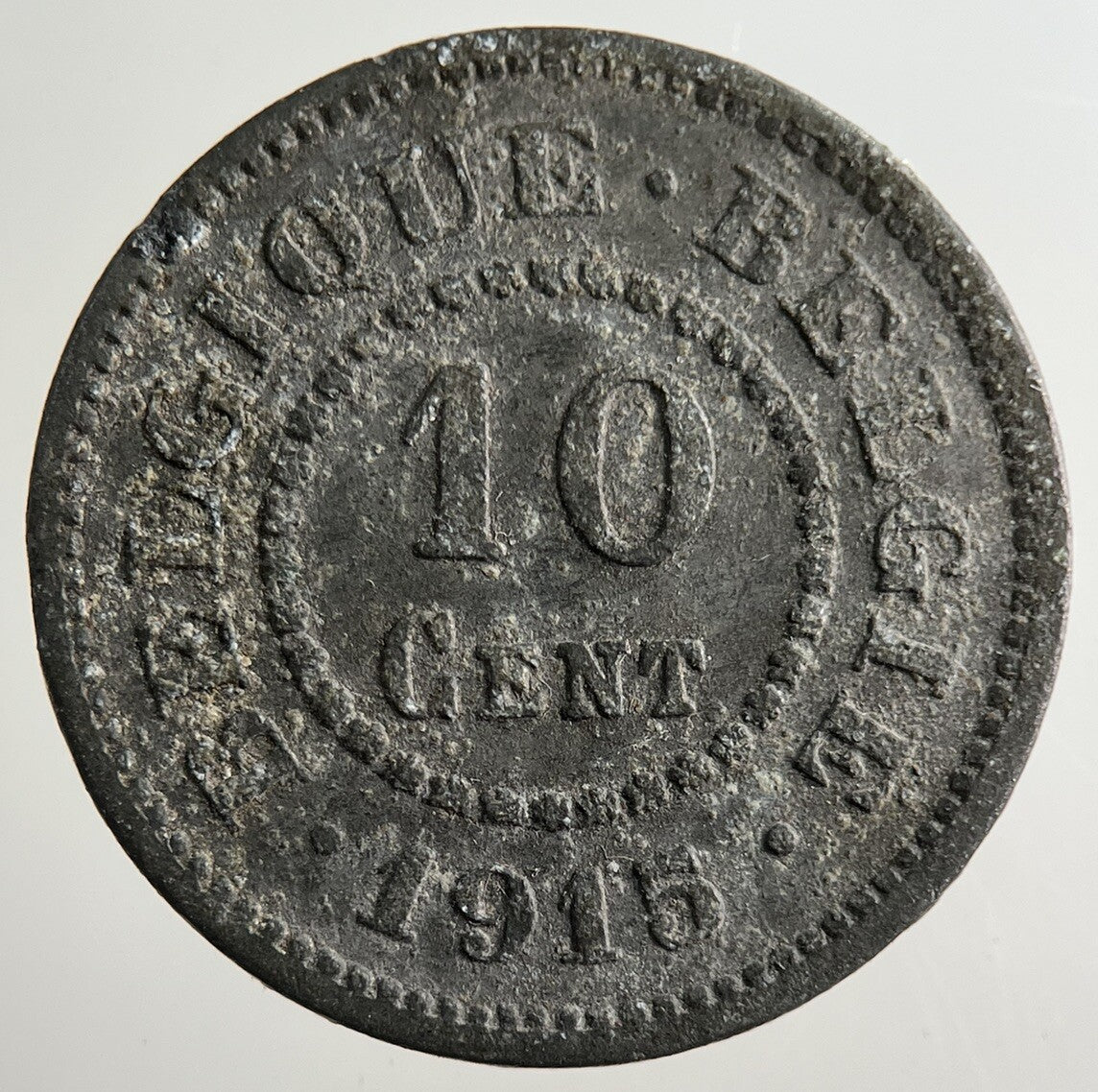 1915 Belgium 10 Centimes Coin | Collectable Grade