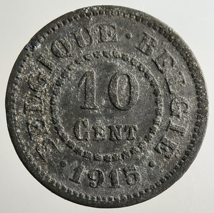 1915 Belgium 10 Centimes Coin | Collectable Grade