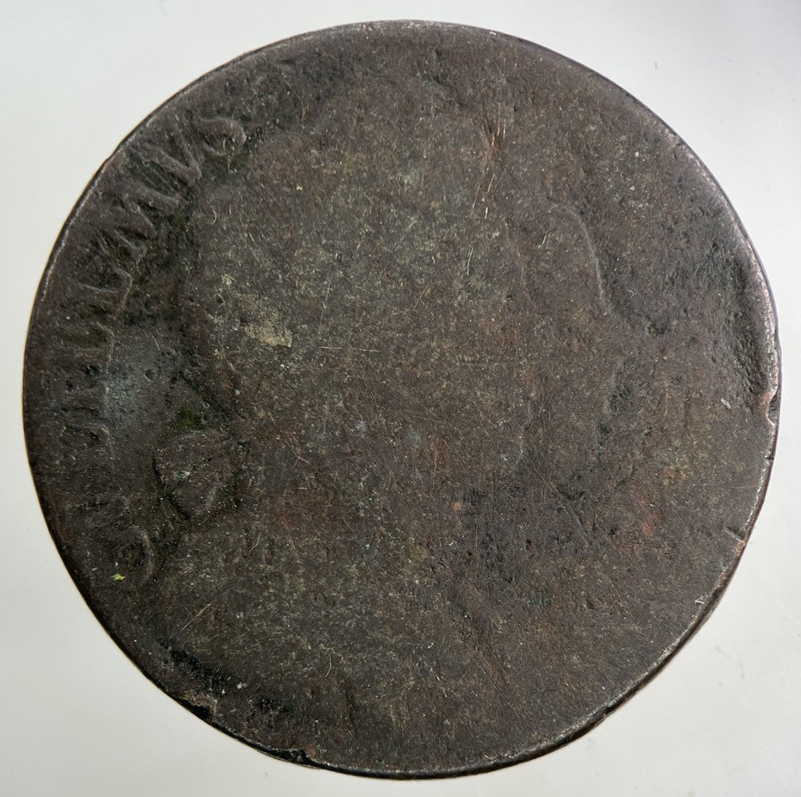 1694 William III 3rd & Mary Half - Penny Coin | Fair Grade