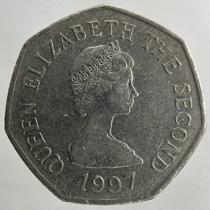 1997 Jersey 50p Fifty Pence Coin | Collectable Grade