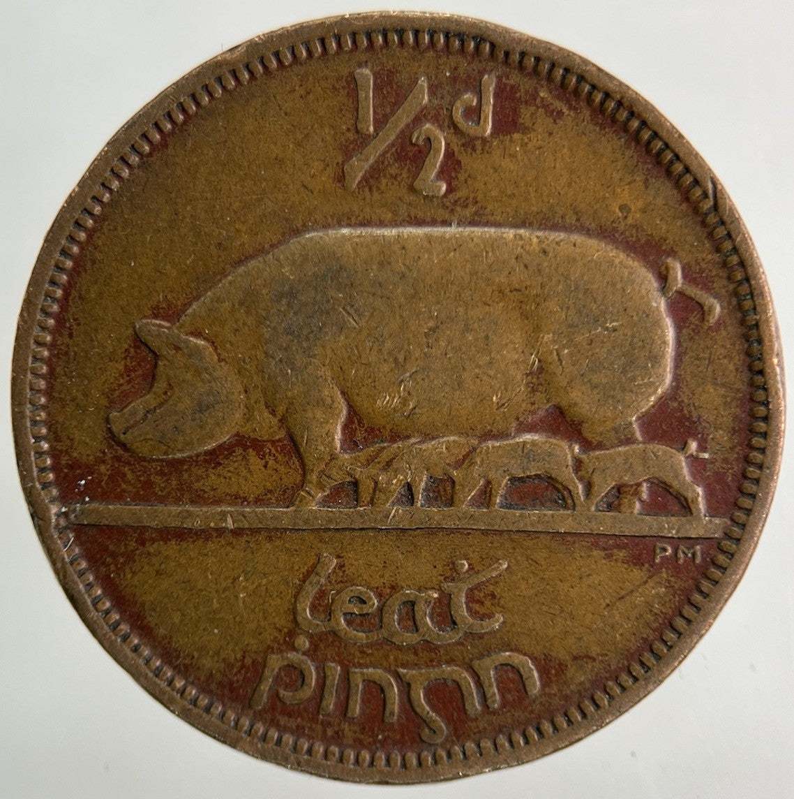 1943 Irish Half - Penny Coin | Collectable Grade