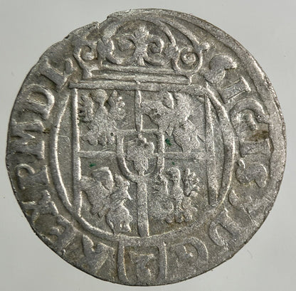 1623 Poland 1/24 Taler Sigmund III 3 Krenzer Silver Coin | Collectable Grade