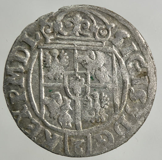 1623 Poland 1/24 Taler Sigmund III 3 Krenzer Silver Coin | Collectable Grade