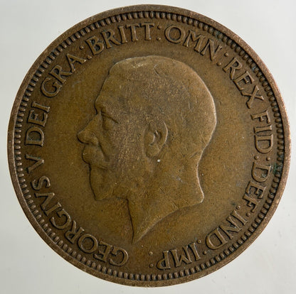 1931 George V Half - Penny Coin | Fine Collectable Grade
