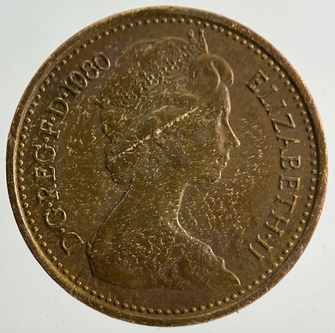 1980 Elizabeth II 2nd Half - Penny Coin | Fine Collectable Grade