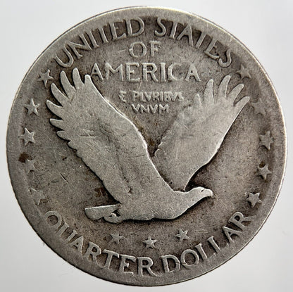 1928 - S US USA Standing Liberty Quarter Silver Coin | Collectable Grade