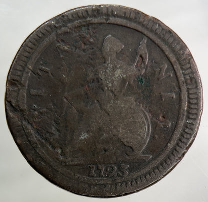1723 George I 1st Half - Penny Coin | Collectable Grade