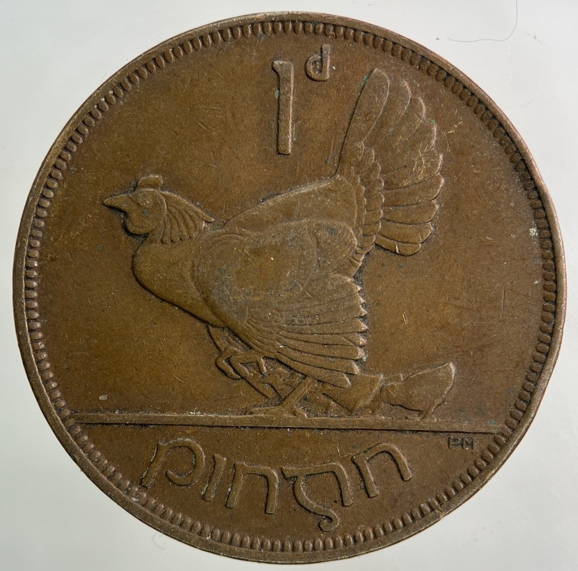 1928 Irish One Penny Coin | Fine Collectable Grade