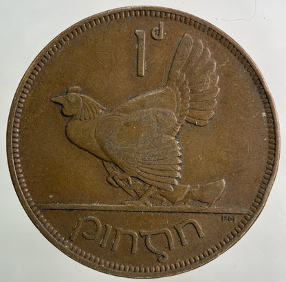 1928 Irish One Penny Coin | Fine Collectable Grade