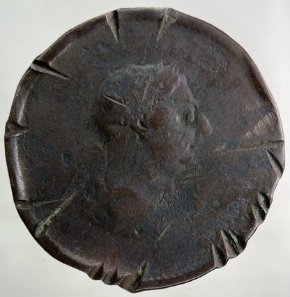 British George III 3rd One Penny Coin | Fair Grade