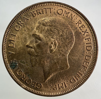 1936 George V One Penny Coin | Very Fine Grade