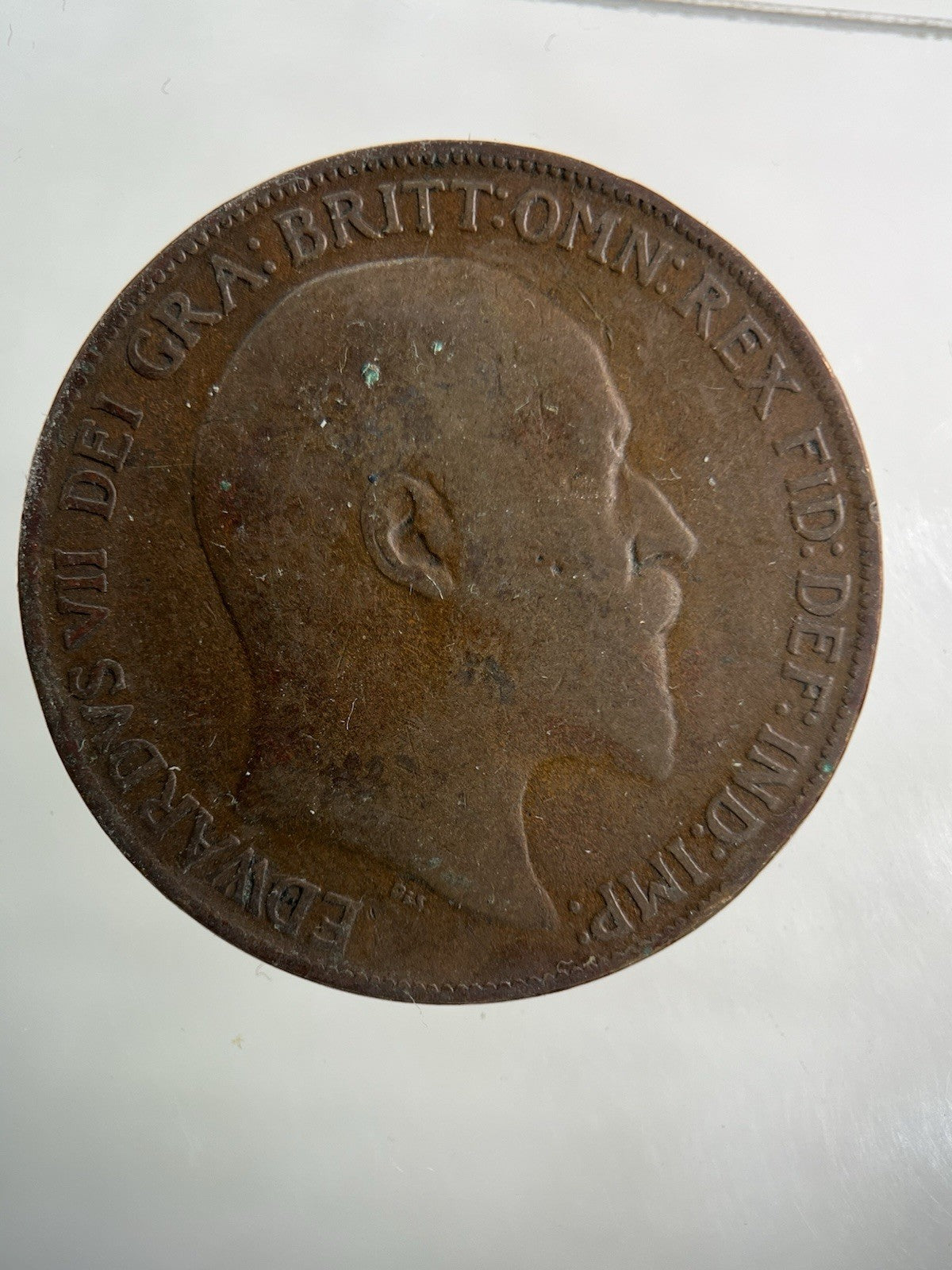 1908 Edward VII One Penny Coin | Collectable Grade