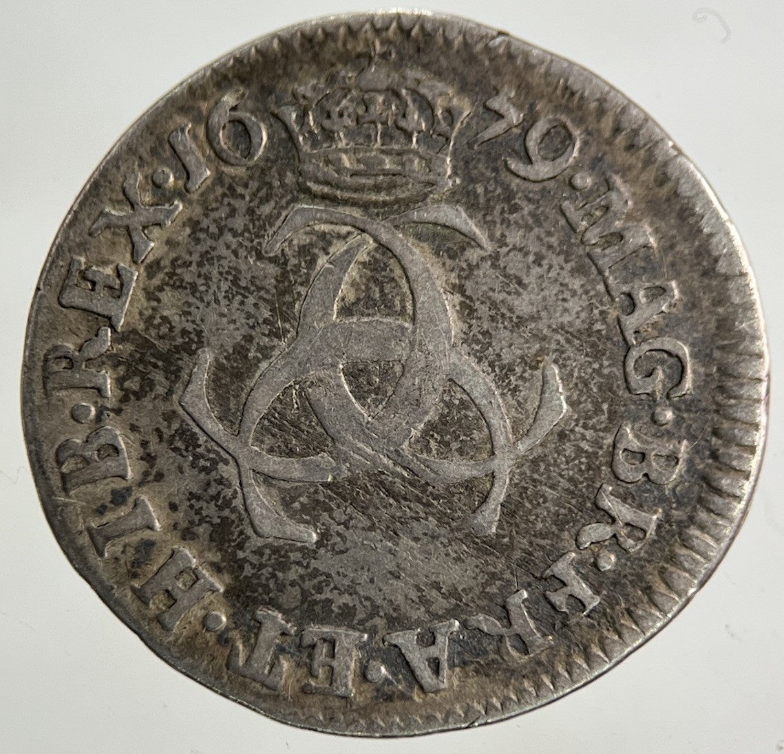 1679 Charles II 2nd Maundy Three - Pence Silver Coin | Fine Collectable Grade