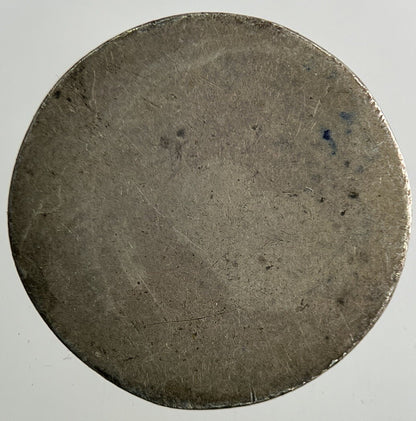 British Victoria Sixpence Silver Coin | Worn Grade