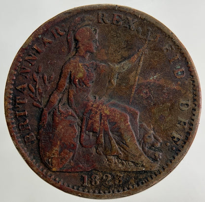 1823 George IV Farthing Coin | Collectable Grade