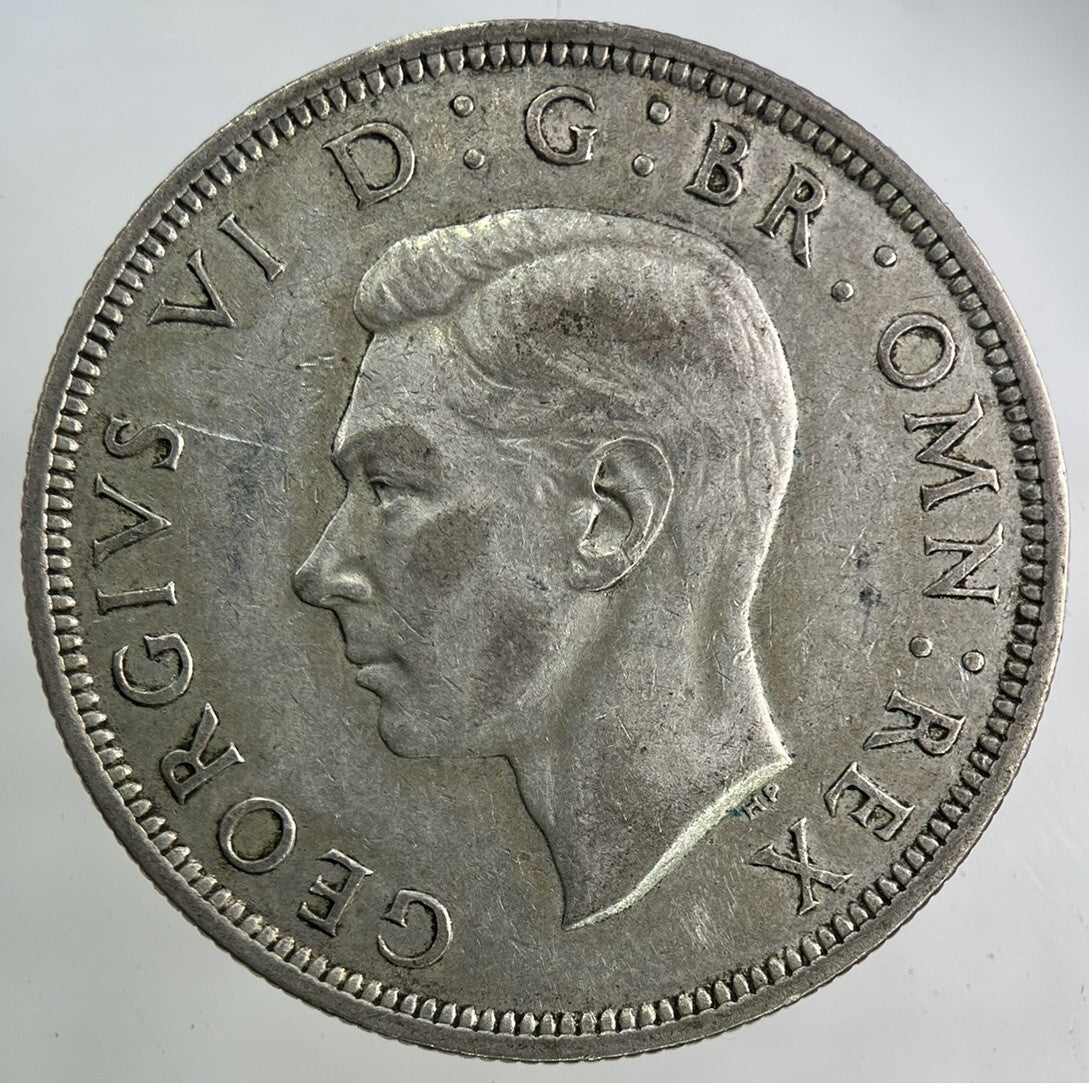 1940 George VI Half - Crown Silver Coin | Fine Collectable Grade