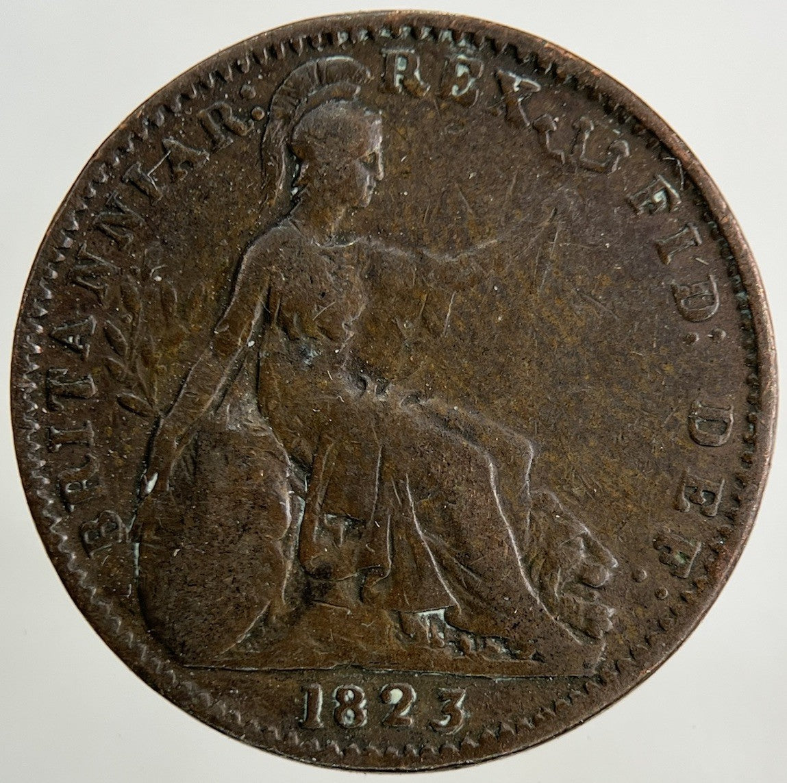 1823 George IV Farthing Coin | Collectable Grade