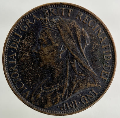 1901 Victoria Farthing Coin | Fine Collectable Grade