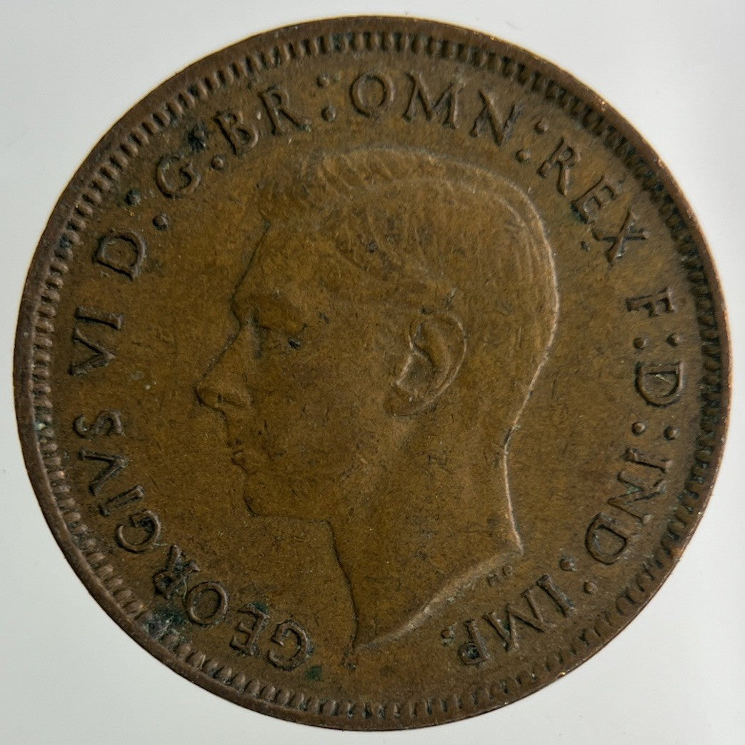 1944 George VI Wren Farthing Coin | Collectable Grade