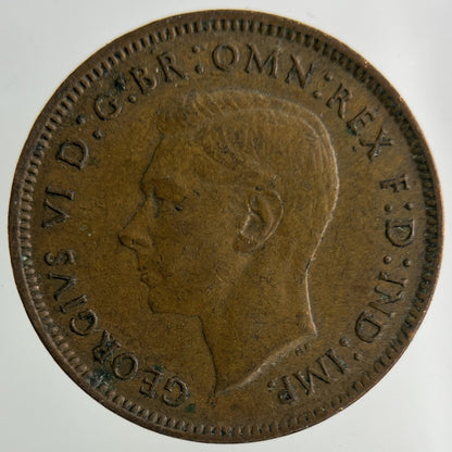 1944 George VI Wren Farthing Coin | Collectable Grade