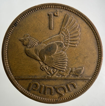 1943 Irish One Penny Coin | Fine Collectable Grade