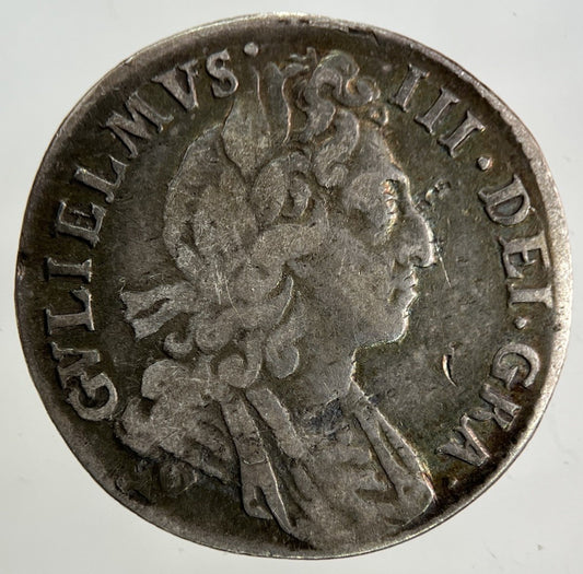 1697 William III 3rd Sixpence Silver Coin | Fine Collectable Grade