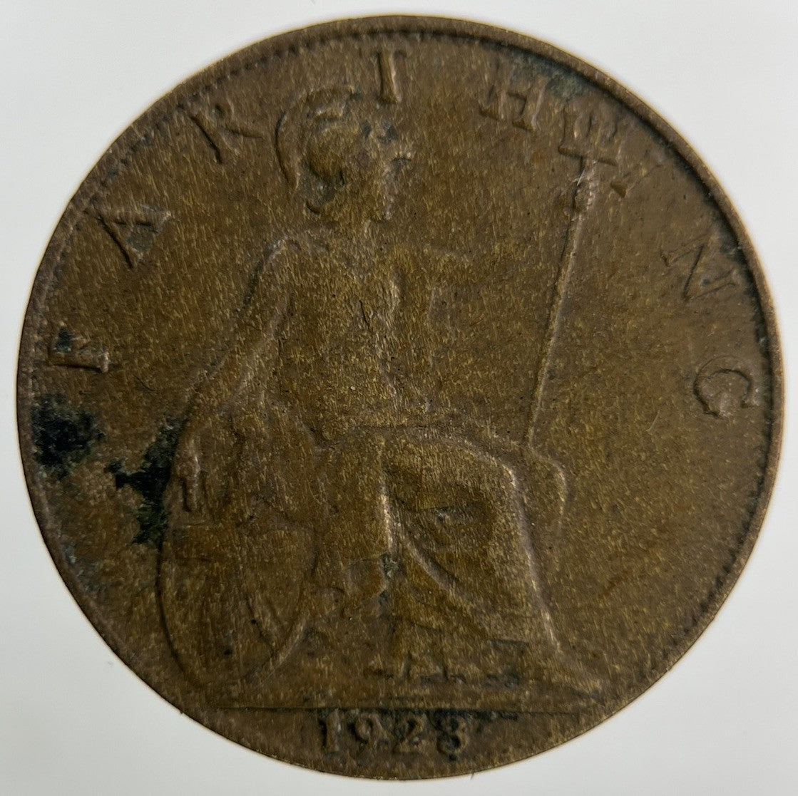 1923 George V Farthing Coin | Collectable Grade