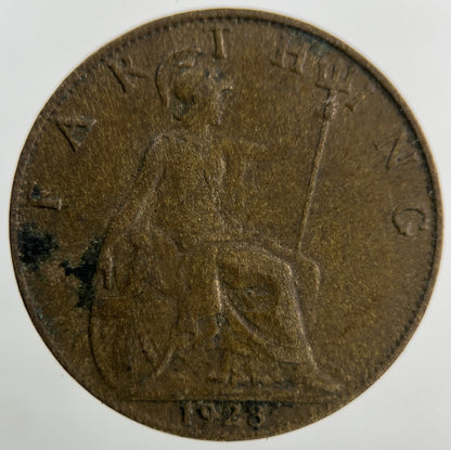 1923 George V Farthing Coin | Collectable Grade