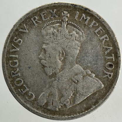 1933 South Africa Threepence Silver Coin | Fine Collectable Grade