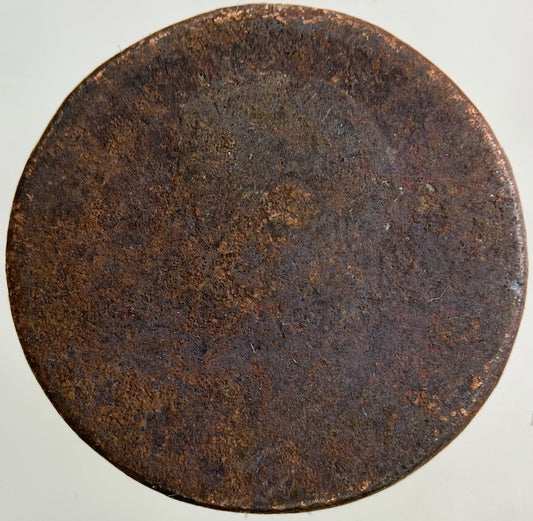 British Charles II 2nd Farthing Coin | Worn Grade