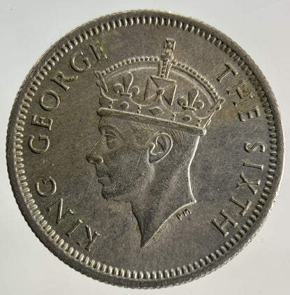 1948 Malaysia 10 Cents Coin | Fine Collectable Grade