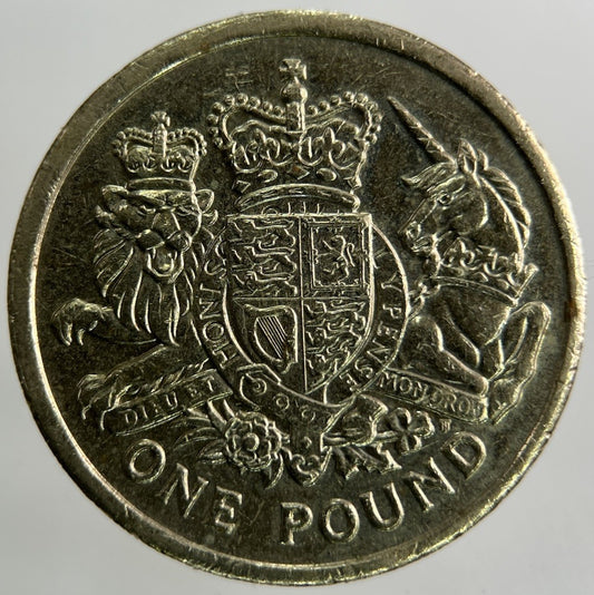 2015 Elizabeth II 2nd One Pound £1 Coin | Fine Collectable Grade