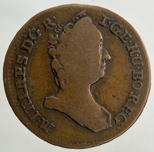 1765 Austria Hungary 1 Pfennig Coin | Fine Collectable Grade