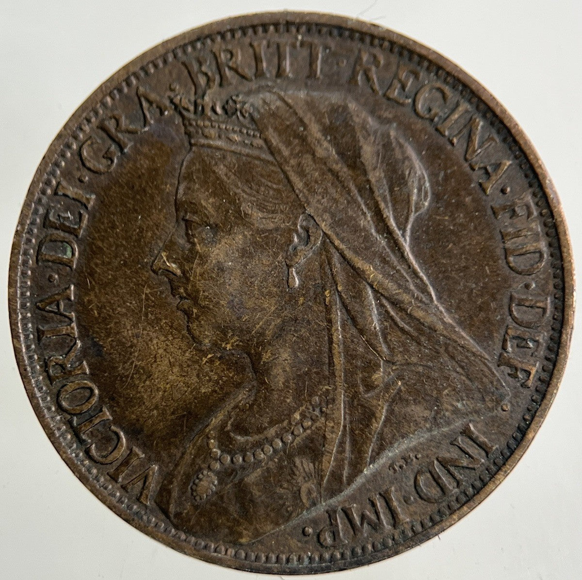 1897 Victoria Farthing Coin | Very High Grade