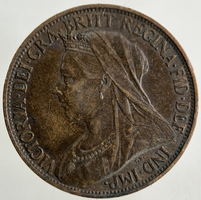 1897 Victoria Farthing Coin | Very High Grade