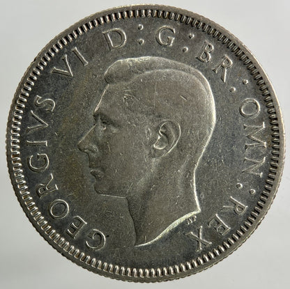 1938 George VI Shilling Silver Coin | Fine Collectable Grade