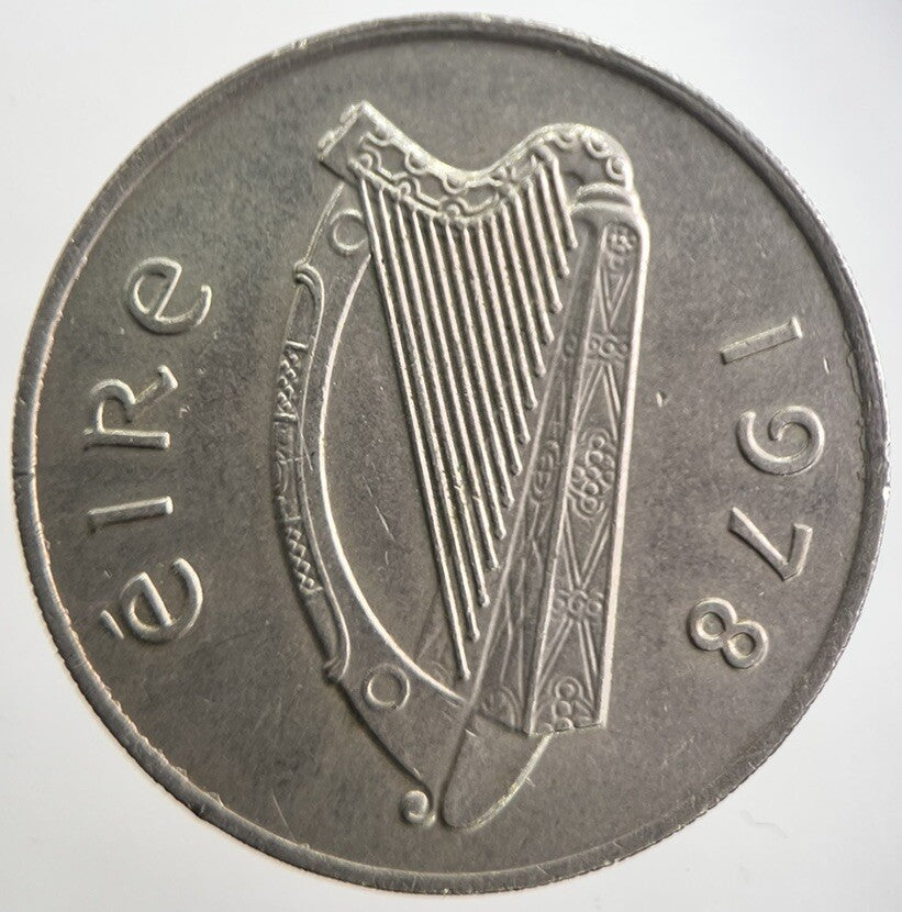 1978 Irish 10p 10 Ten - Pence Coin | Very High Grade