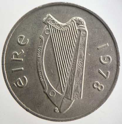 1978 Irish 10p 10 Ten - Pence Coin | Very High Grade