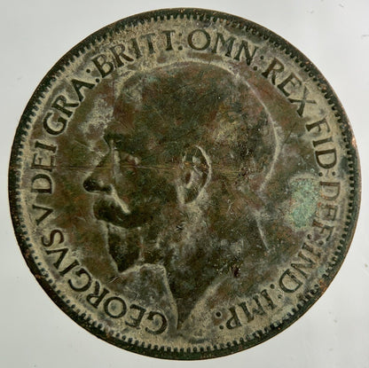 1920 George V Half - Penny Coin | Collectable Grade