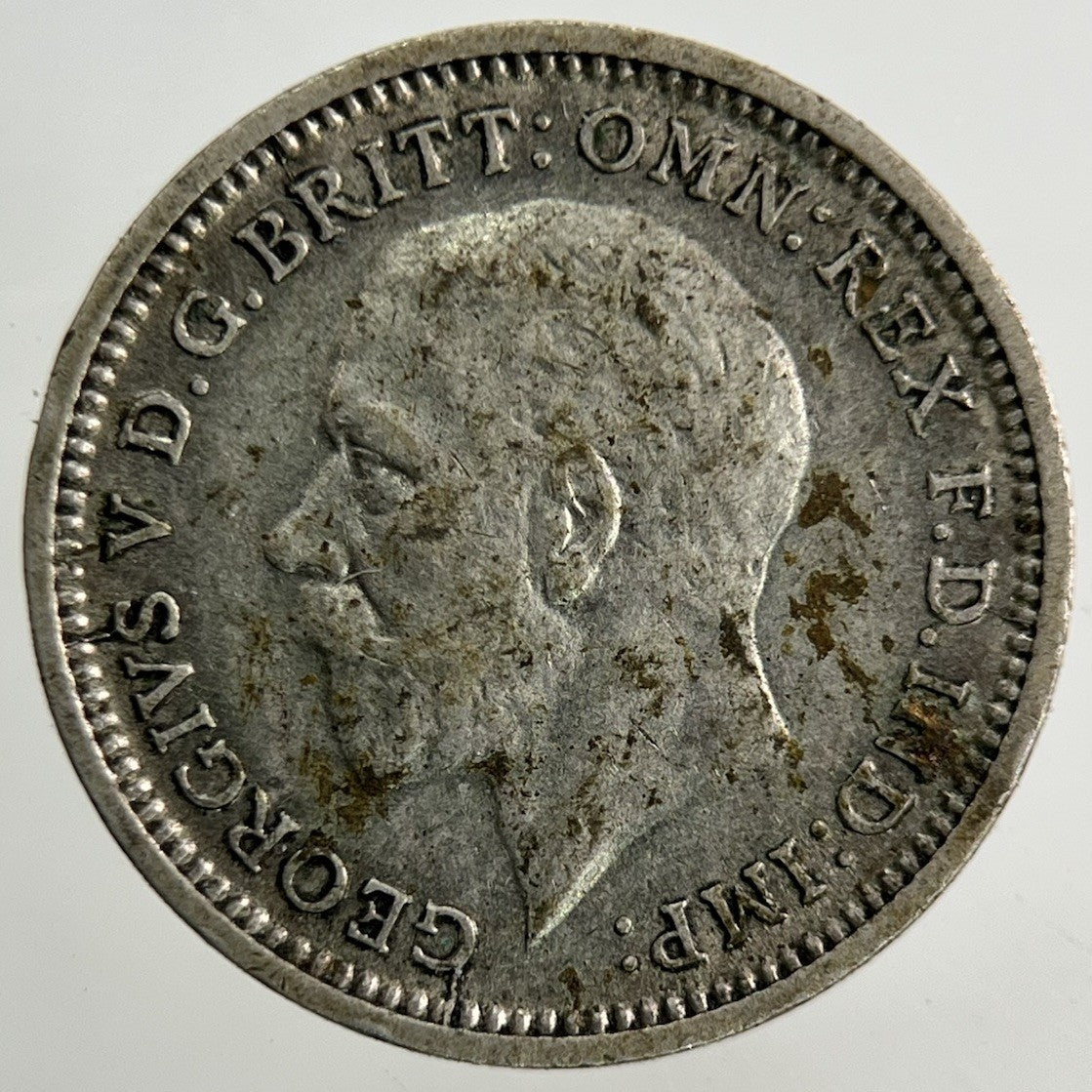 1936 George V Threepence Silver Coin | Fine Collectable Grade