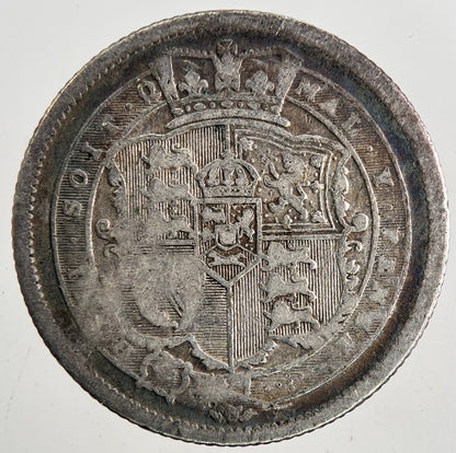 1817 George III 3rd Shilling Silver Coin | Collectable Grade | a9615