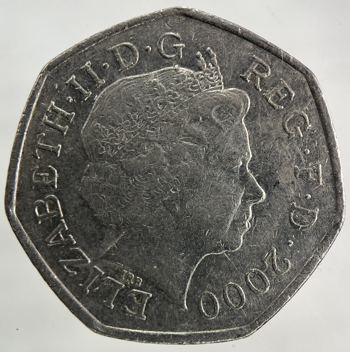 2000 Public Libraries 50p Fifty - Pence Coin | Collectable Grade