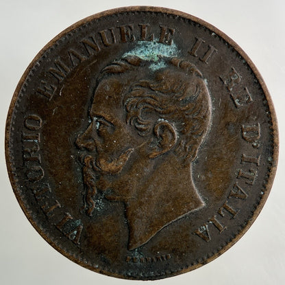 1867 Italy 5 Centesimi Coin | Very High Grade