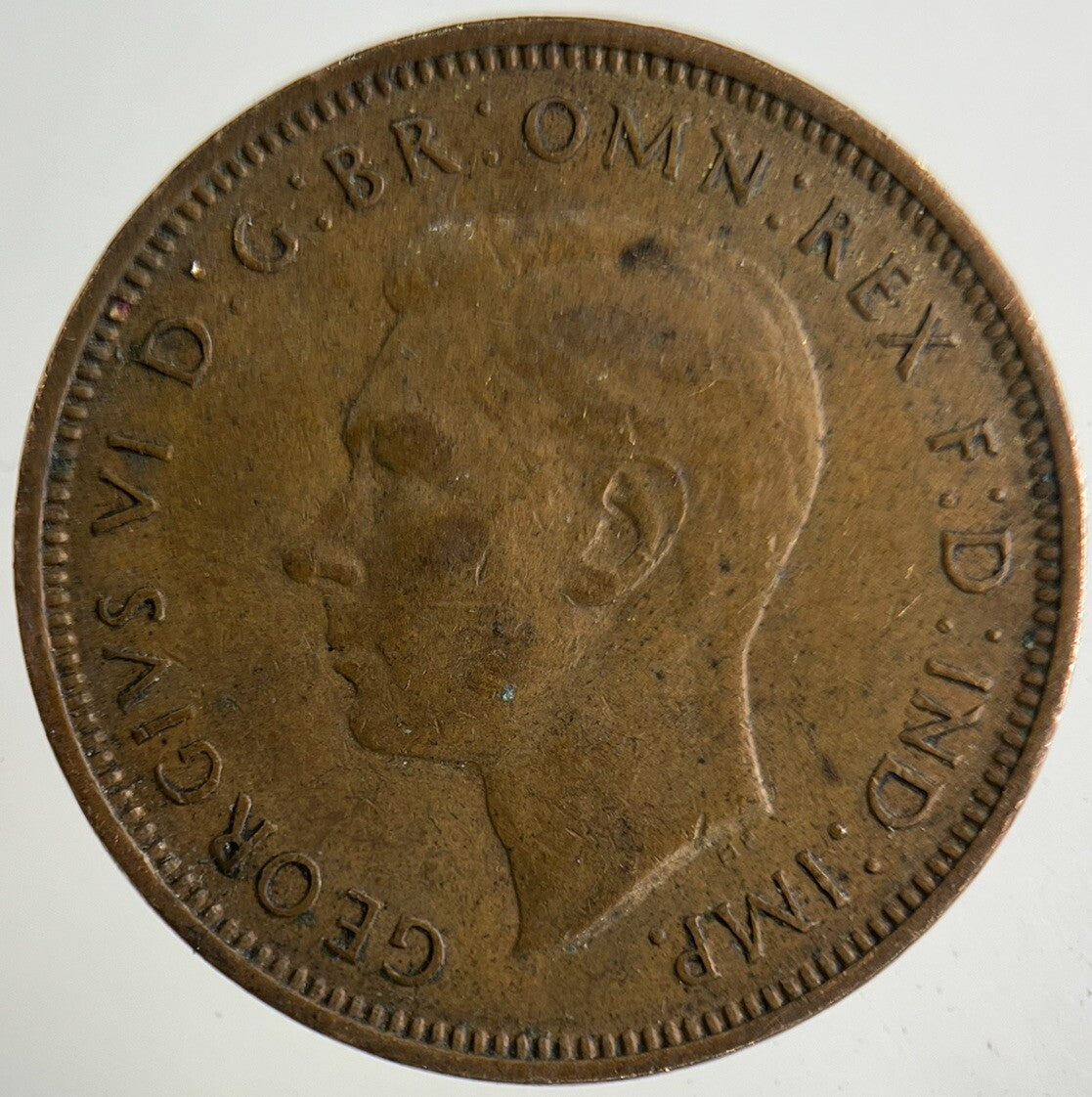 1944 George VI Half - Penny Coin | Collectable Grade