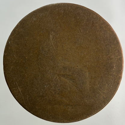 1864 Victoria Half - Penny Coin | Worn Grade